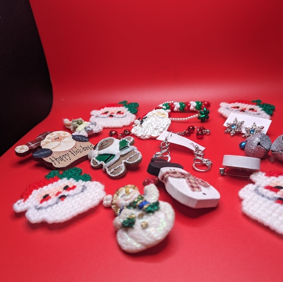 🐦3 For 35🐦 Mixed Lot Of Vintage Christmas Jewelry - Picture 6 of 6